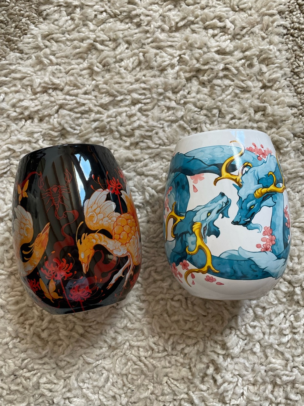 Realm Of The Immortals Ceramic Containers